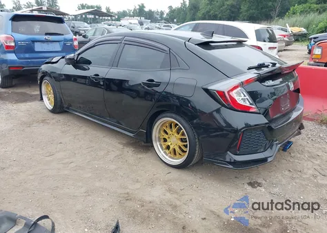 2018 Honda Civic Sport from USA, damaged, VIN SHHFK7G45JU203280